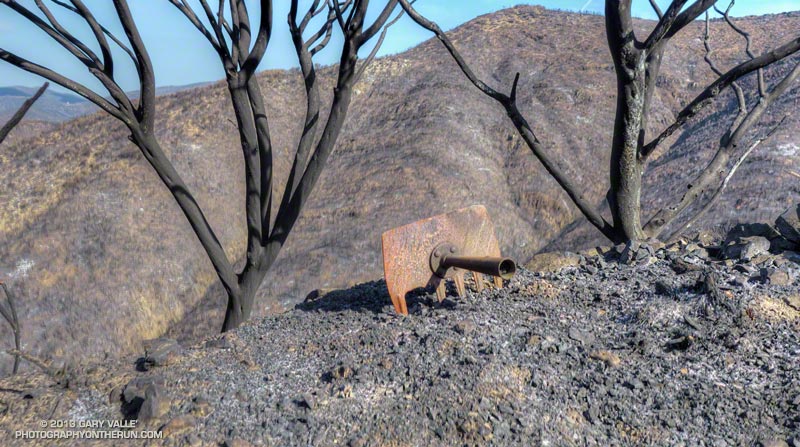 This McLeod might have been used during the fire or to maintain area trails before the fire. May 25, 2013.