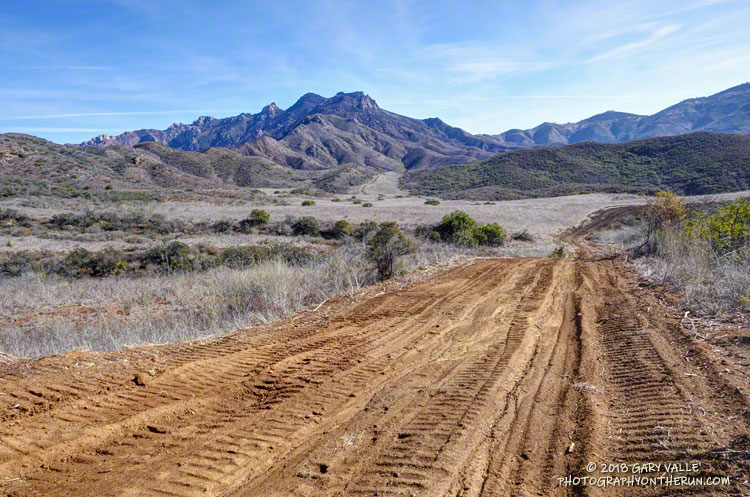 Boney Mountain from the Serrano Valley Trail.