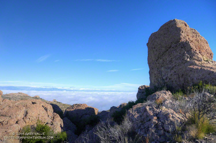 Summit block of Tri Peaks (3000+').
