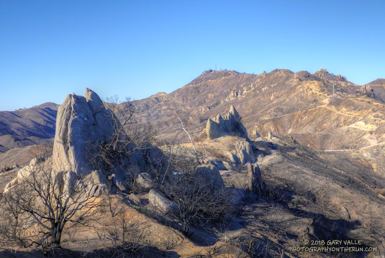 Backbone Trail near Corral Canyon.