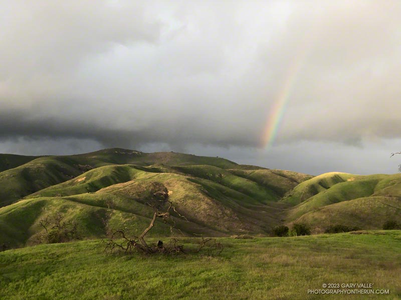 The rainbox shows where the rain is -- and it's getting closer!