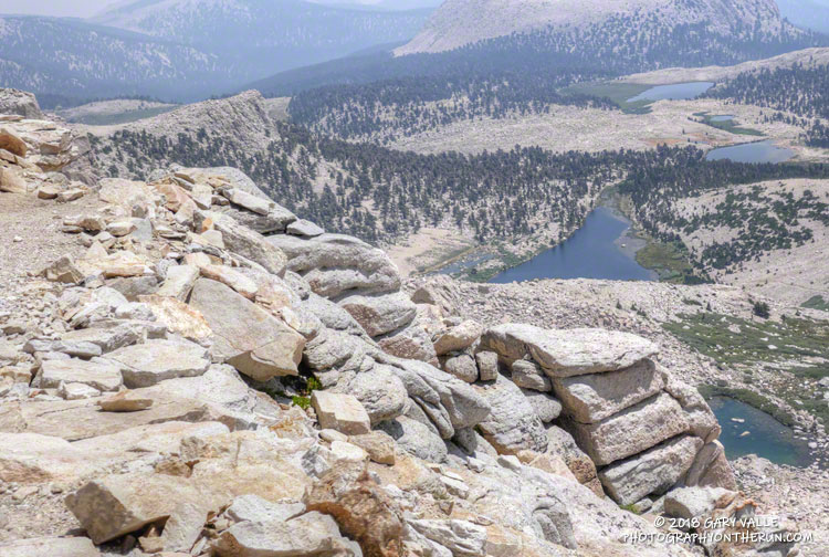 Cottonwood Lakes basin on the descent from New Army Pass.