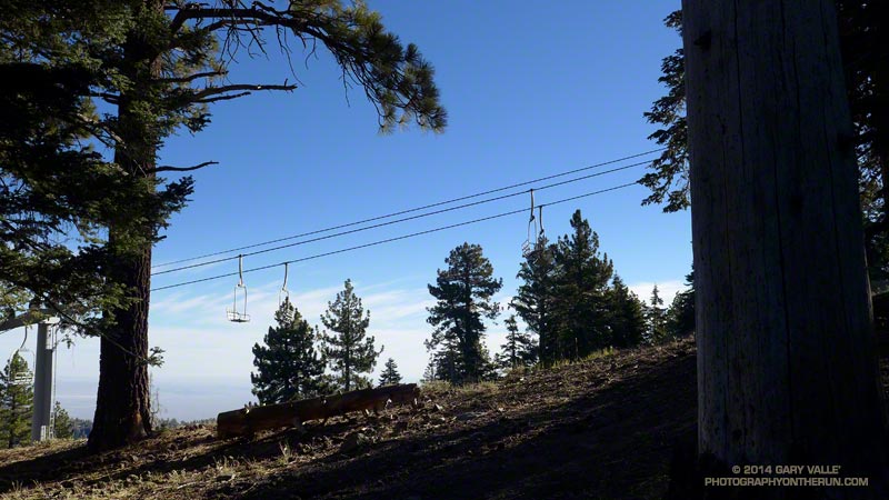 Chair lift at Mountain High.