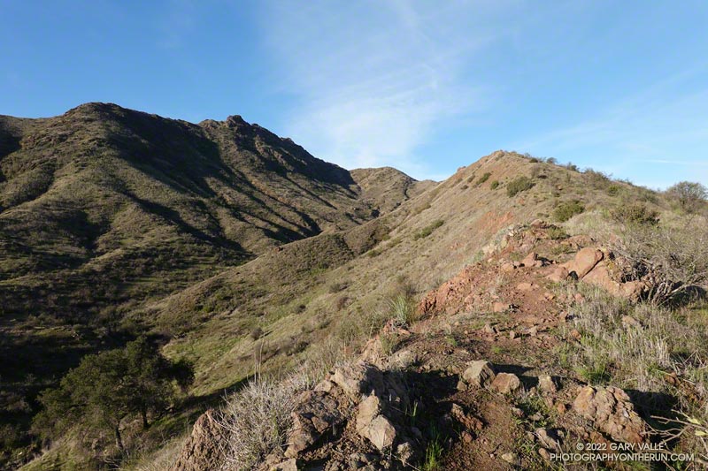 Low on the East/Northeast Ridge of Ladyface.