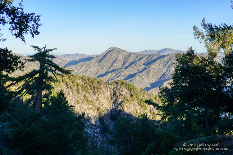 Strawberry Peak from the Rim Trail.