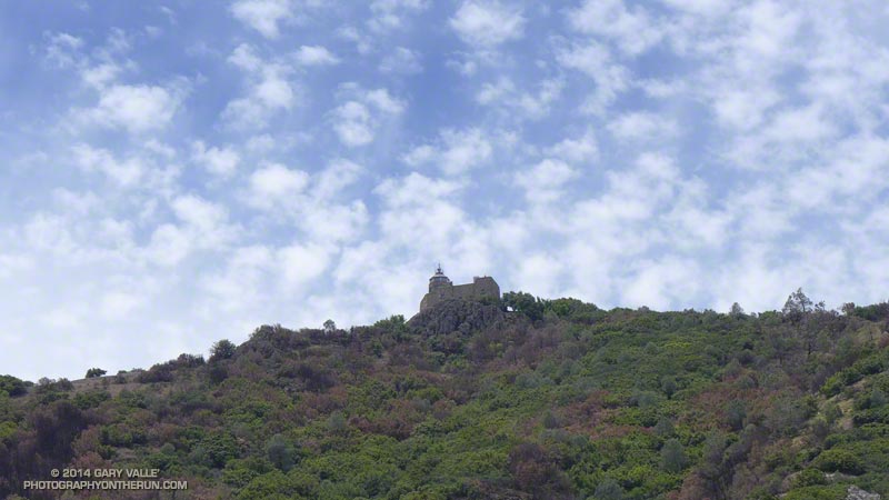 Mt. Diablo Summit Building from Prospector's Gap.