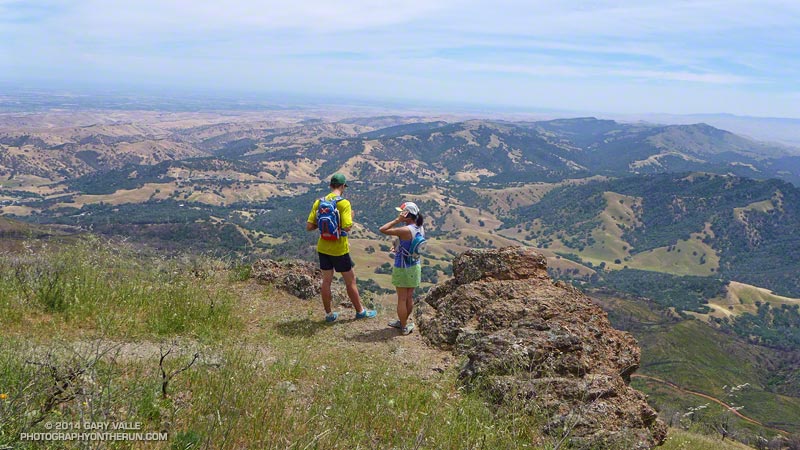 Viewpoint on the North Peak Trail.