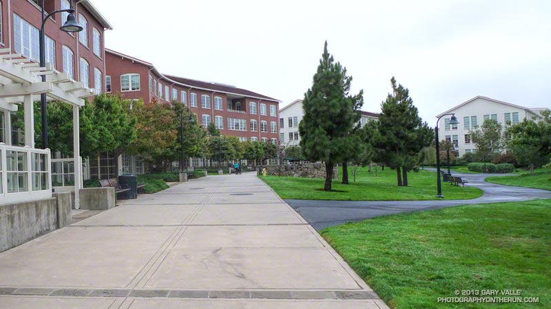 Letterman Digital Arts Center, the headquarters of Industrial Light and Magic and LucasArts, in the Presidio, San Francisco. (Photo is from a previous run.)