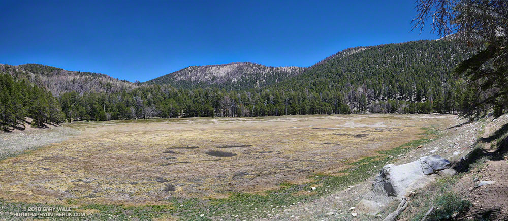 Dry Lake. June 9, 2018. Elevation about 9,070 ft.