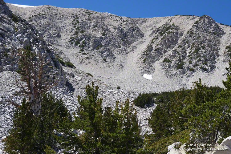 The cirque from the Sky High Trail. September 7, 2019.