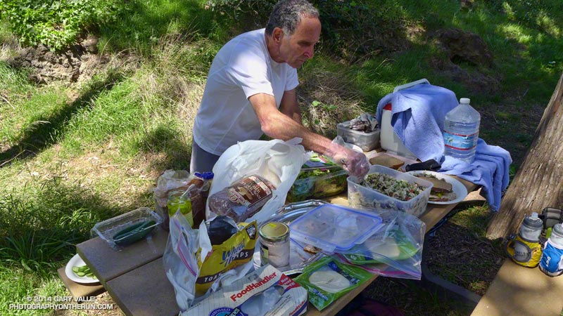 I knew Ernie had prepared an amazing lunch, but I had no idea just how fantastic it was going to be!
