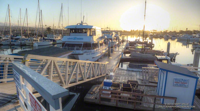 The TRC Santa Cruz Island adventure started at the Island Packers dock at Ventura Harbor.