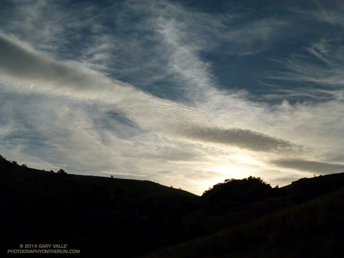 Higher frequency waves embedded in the primary wave.  Southern California, January 28, 2014.